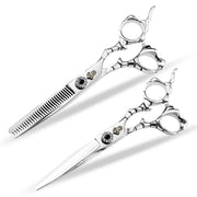FnLune 6.0 Inch Professional Hairdressing Scissors Salon - FnLune