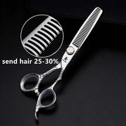 FnLune 6.0 Professional Hair Salon Scissors Cut Barber - FnLune