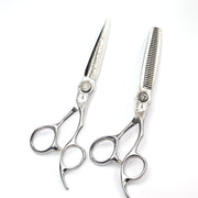 FnLune 6.0inch VG - 10 Professional Hairdressing Scissors Salon Barber - FnLune