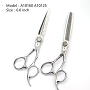 FnLune 6.0inch VG - 10 Professional Hairdressing Scissors Salon Barber - FnLune