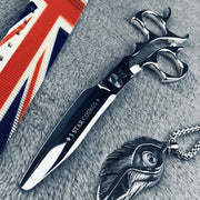 FnLune 6.5 Inch ATS - 34 Professional Hair Salon Scissors Cut - FnLune