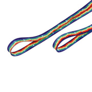 FnLune 7color Magic Light and Shadow Colorful Trend Fashion Colorful Flat Shoelaces - FnLune