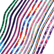 FnLune 7color Magic Light and Shadow Colorful Trend Fashion Colorful Flat Shoelaces - FnLune