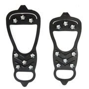 FnLune 8 Teeth Climbing Crampons for Outdoor Winter Walk - FnLune