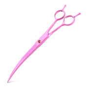 FnLune 8.0 Colourful Lacquered Bobtail Curved Clippers Pet Grooming Clippers - FnLune
