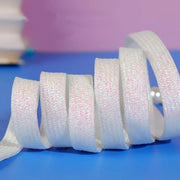 FnLune 8MM Glitter Shoelaces Colorful Flat Shoe laces - FnLune