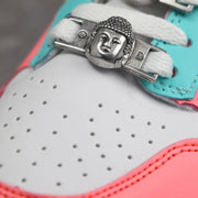 FnLune AF1 Buddha Head Peace Shoe Fashion Lace Buckle - FnLune