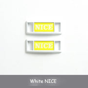 FnLune AF1 Shoelaces Buckle DIY Rhinestone Shoe Decoration AJ AF1 AIR - FnLune