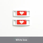 FnLune AF1 Shoelaces Buckle DIY Rhinestone Shoe Decoration AJ AF1 AIR - FnLune