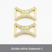 FnLune AF1 Shoelaces Buckle DIY Rhinestone Shoe Decoration AJ AF1 AIR - FnLune