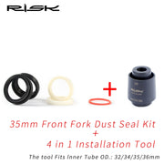 FnLune Bicycle Front Fork Dust Seal 32mm 34 35 36mm Dust Seal Foam Ring for Fox/Rockshox/Magura/X - fusion/Manitou Fork Repair Kits Parts - FnLune