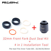 FnLune Bicycle Front Fork Dust Seal 32mm 34 35 36mm Dust Seal Foam Ring for Fox/Rockshox/Magura/X - fusion/Manitou Fork Repair Kits Parts - FnLune