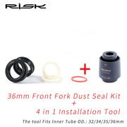 FnLune Bicycle Front Fork Dust Seal 32mm 34 35 36mm Dust Seal Foam Ring for Fox/Rockshox/Magura/X - fusion/Manitou Fork Repair Kits Parts - FnLune