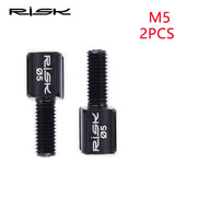 FnLune Bicycle Thumb Shifter Adjuster Screw Bolts M5/M6 MTB Road Bike Rear Derailleur Brake Cable Line Bolt Screws Aluminium - FnLune