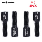 FnLune Bicycle Thumb Shifter Adjuster Screw Bolts M5/M6 MTB Road Bike Rear Derailleur Brake Cable Line Bolt Screws Aluminium - FnLune