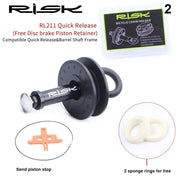 FnLune Bike Chain Clean Keeper Tool With Quick Release Lever For Barrel/12mm Bucket Shaft Frame Bicycle Chain Washing Holder - FnLune