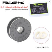 FnLune Bike Chain Clean Keeper Tool With Quick Release Lever For Barrel/12mm Bucket Shaft Frame Bicycle Chain Washing Holder - FnLune