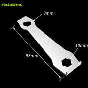 FnLune Bike Chainring Wrench Bicycle Chainring Crankset Bolt Nut Screw Wrench MTB Road Bike Removal Tool Cycling Hold The Bolt Tools - FnLune