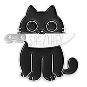 FnLune Black Cat Brooch - FnLune