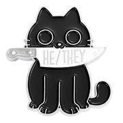 FnLune Black Cat Brooch - FnLune