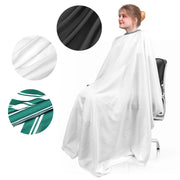FnLune Black White Silicone Scarf Antistatic Hairdresser Apron - FnLune