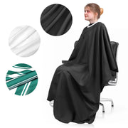 FnLune Black White Silicone Scarf Antistatic Hairdresser Apron - FnLune