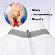 FnLune Black White Silicone Scarf Antistatic Hairdresser Apron - FnLune