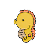 FnLune Cartoon Creative Sea Life Brooch - FnLune