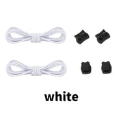 FnLune Cat Eye Styling 27 Colors Elastic Shoelaces Round Locking No Tie Shoe Laces - FnLune
