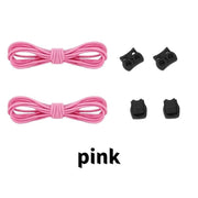 FnLune Cat Eye Styling 27 Colors Elastic Shoelaces Round Locking No Tie Shoe Laces - FnLune