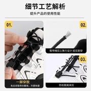 FnLune Cat Eye Styling 27 Colors Elastic Shoelaces Round Locking No Tie Shoe Laces - FnLune