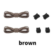 FnLune Cat Eye Styling 27 Colors Elastic Shoelaces Round Locking No Tie Shoe Laces - FnLune