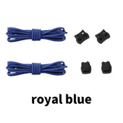 FnLune Cat Eye Styling 27 Colors Elastic Shoelaces Round Locking No Tie Shoe Laces - FnLune