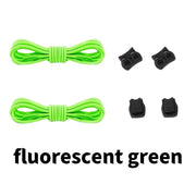 FnLune Cat Eye Styling 27 Colors Elastic Shoelaces Round Locking No Tie Shoe Laces - FnLune