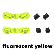 FnLune Cat Eye Styling 27 Colors Elastic Shoelaces Round Locking No Tie Shoe Laces - FnLune