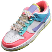 FnLune Cherry Blossoms Shoelace Buckle Metal Shoelaces AF1 Shoelaces Buckle Accessories - FnLune