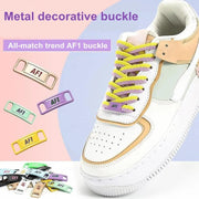 FnLune Color Matching AF1 Shoelaces Buckle Shoe - FnLune