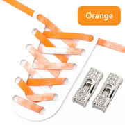 FnLune Colorful buckle No Tie Shoelaces Adults Kids - FnLune