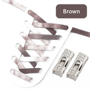 FnLune Colorful buckle No Tie Shoelaces Adults Kids - FnLune