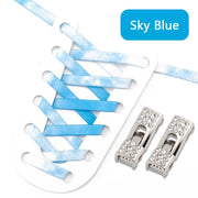 FnLune Colorful buckle No Tie Shoelaces Adults Kids - FnLune