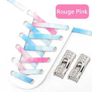 FnLune Colorful buckle No Tie Shoelaces Adults Kids - FnLune