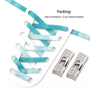 FnLune Colorful buckle No Tie Shoelaces Adults Kids - FnLune