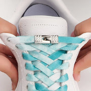FnLune Colorful buckle No Tie Shoelaces Adults Kids - FnLune