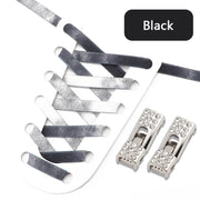 FnLune Colorful buckle No Tie Shoelaces Adults Kids - FnLune