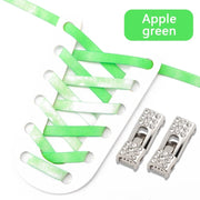 FnLune Colorful buckle No Tie Shoelaces Adults Kids - FnLune