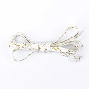 FnLune Colorful Dot Shoelaces Cartoon Printing Fashion Unisex Flat Shoe Laces - FnLune