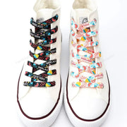 FnLune Colorful Fruit Shoelaces for Sneakers Fabric Flat Shoe laces - FnLune