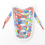FnLune Colorful Fruit Shoelaces for Sneakers Fabric Flat Shoe laces - FnLune
