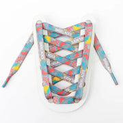 FnLune Colorful Fruit Shoelaces for Sneakers Fabric Flat Shoe laces - FnLune