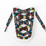 FnLune Colorful Fruit Shoelaces for Sneakers Fabric Flat Shoe laces - FnLune